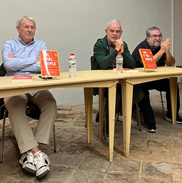 Gracias a los aficionados, medios y periodistas que estuvieron en la presentación en Barcelona