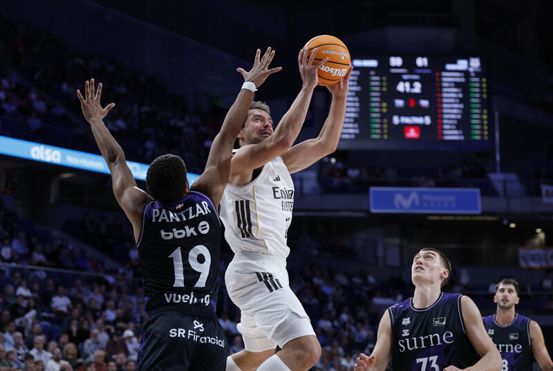 El Real Madrid se estrella en el triple: 25 apenas dentro de 107 lanzados esta pasada semana en intentos de tres puntos y sólo un 29% de acierto en total en siete jornadas de la ACB
