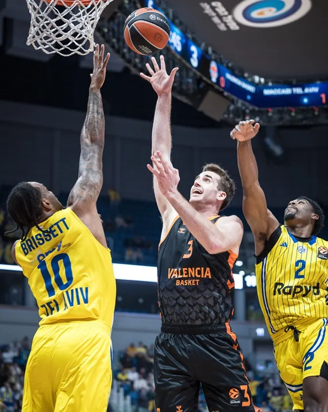 El Valencia Basket, frenado por el Maccabi (85-82)