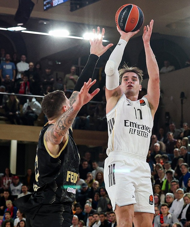 El Mónaco derrumbó al Real Madrid en un gran último cuarto (100-95)