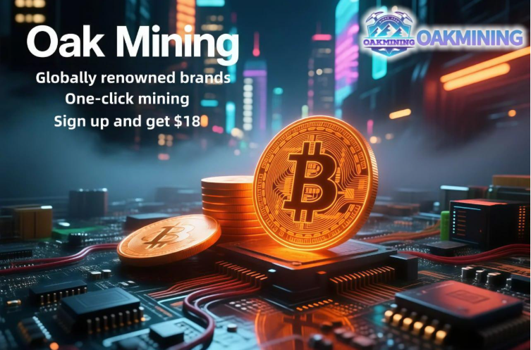 Gana hasta $5,777 al día con Oak Mining: ¡empieza tu aventura con las criptomonedas hoy mismo!