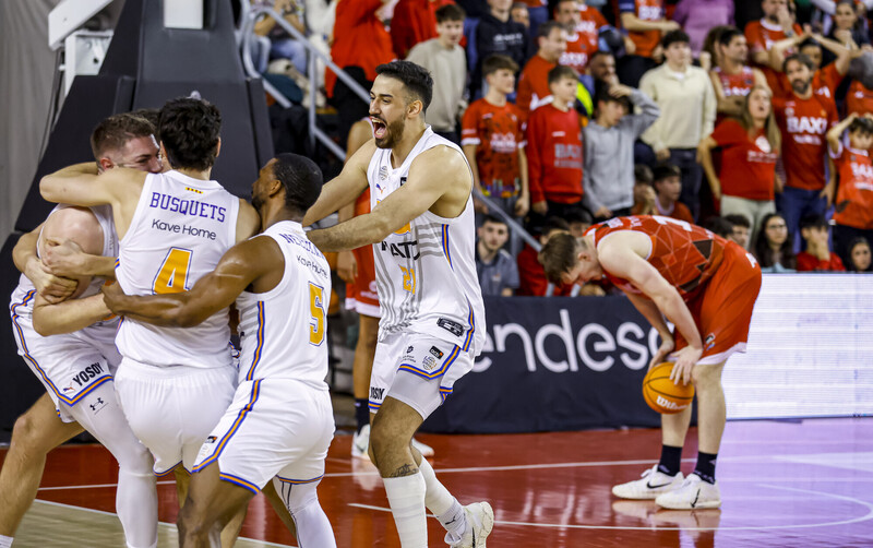 El Valencia Basket arrolla en Bilbao con récord de puntos; triunfo sobre la bocina del Girona en Manresa