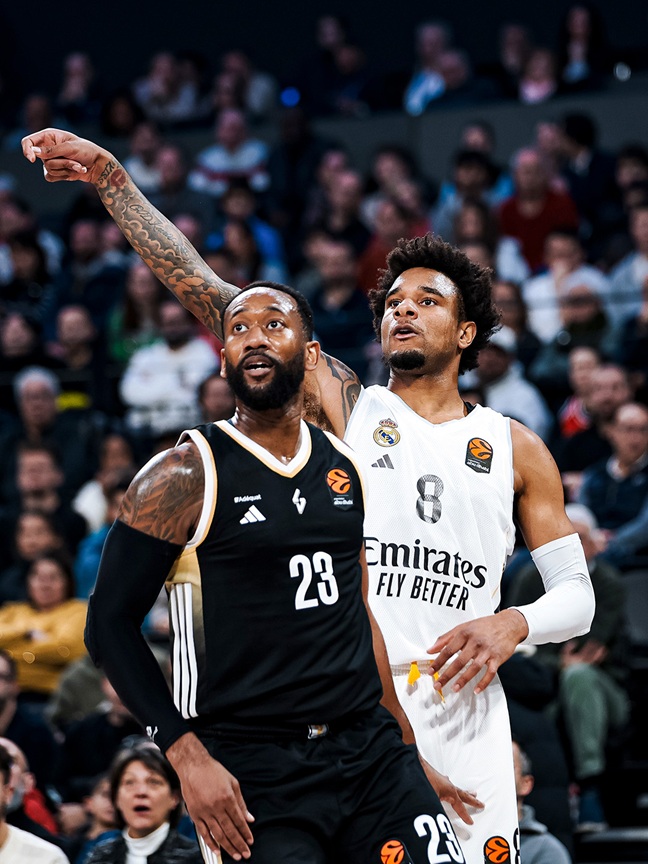 El Real Madrid salvó la cara ante el Asvel en un buen último cuarto (69-80)