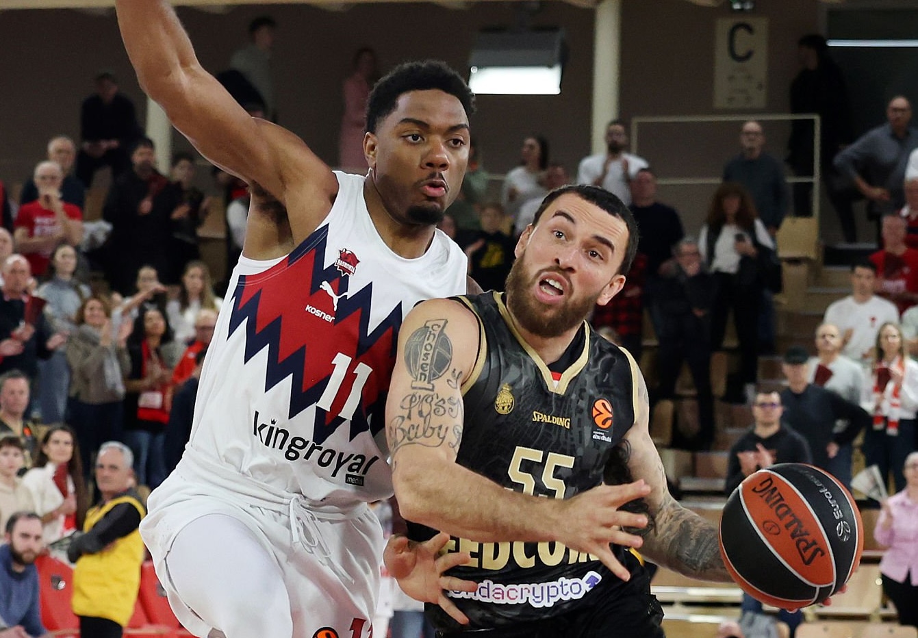 El Baskonia cayó en Mónaco en el último cuarto (102-92)