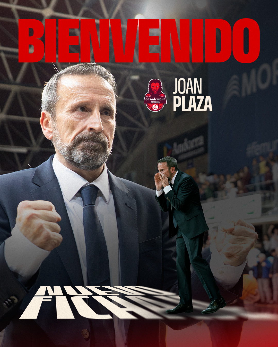 Joan Plaza toma las riendas del Casademont Zaragoza