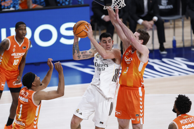 Real Madrid y Valencia Basket llegan a la Copa como grandes favoritos al título