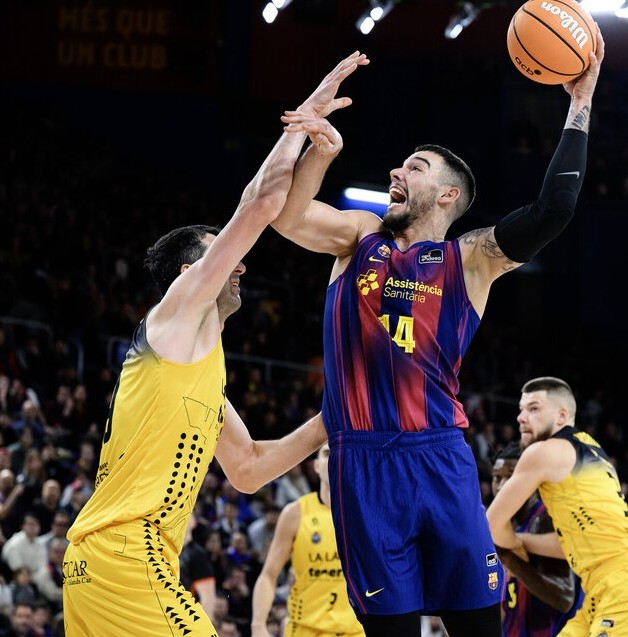 Entrevista a Willy Hernangómez: «Mi renovación es un tema que está ahí pendiente, pero yo ahora sólo tengo en la cabeza hacer tres buenos partidos este fin de semana y poder dar una alegría al barcelonismo»