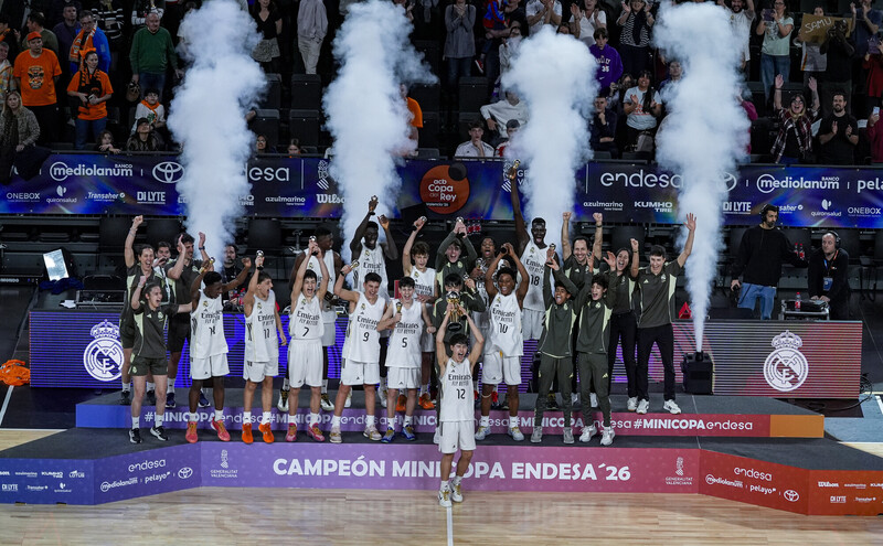 El Real Madrid ganó la final de la Minicopa