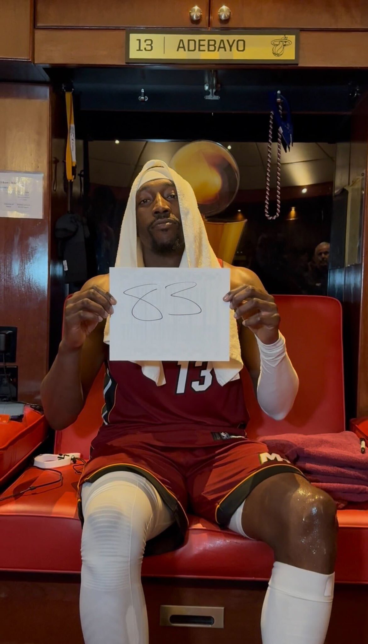 83 puntos anotados por Bam Adebayo, segunda marca histórica en la NBA