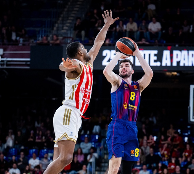 El Barcelona tuvo que ganar dos veces al Estrella Roja: 92-88 tras una prórroga