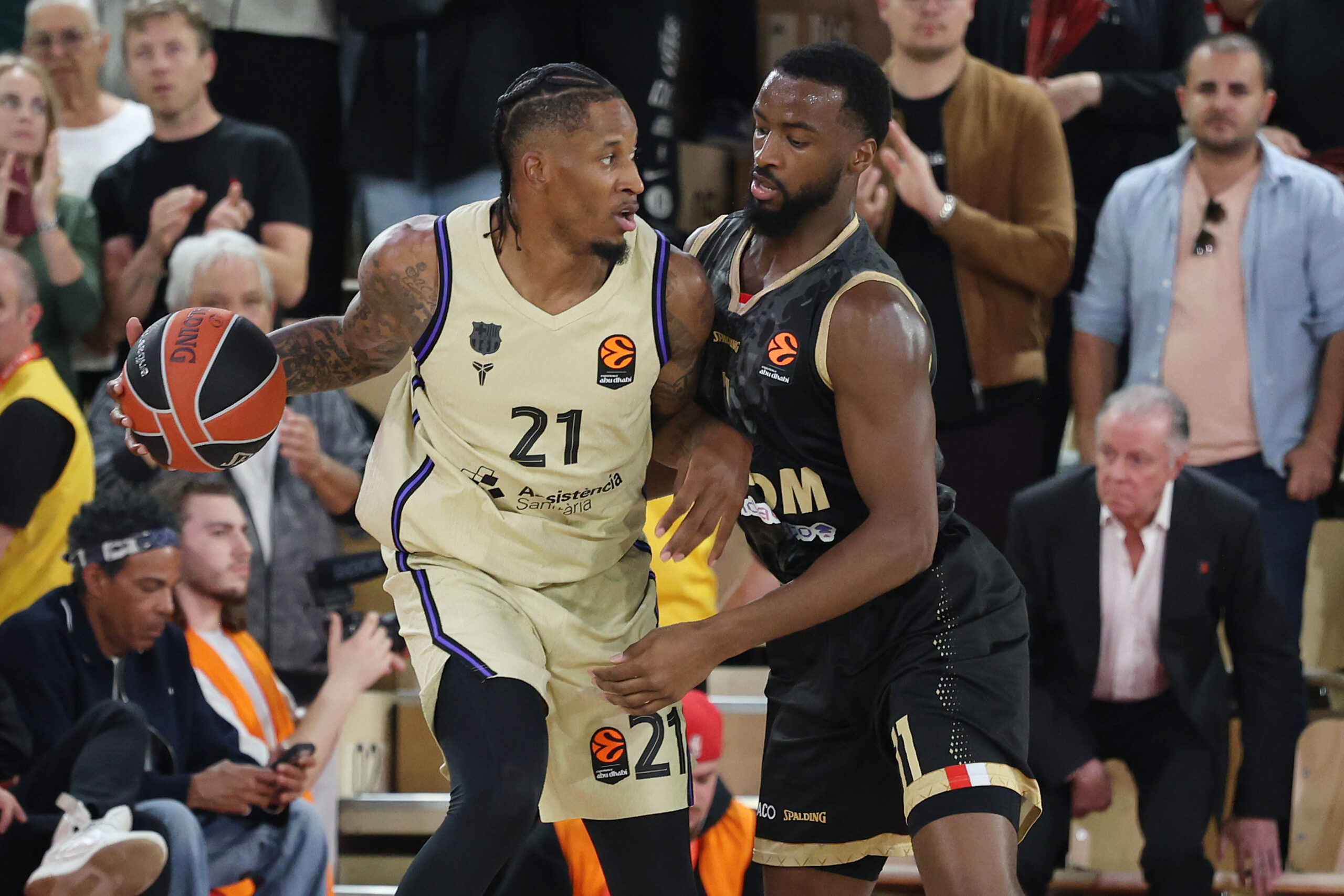 El Barcelona desapareció en defensa y perdió en Mónaco (93-86) un duelo clave por el play-in