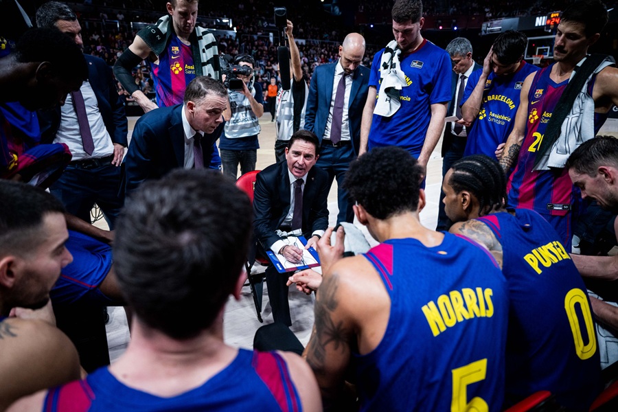 «Yo no veo un futuro sin Xavi Pascual», dice Juan Carlos Navarro sobre la situación del entrenador azulgrana
