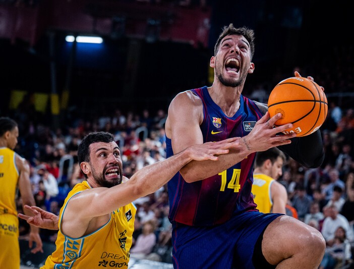 El Barcelona apabulló al Granca (91-69); el Baskonia barrió al Breogán (112-84)