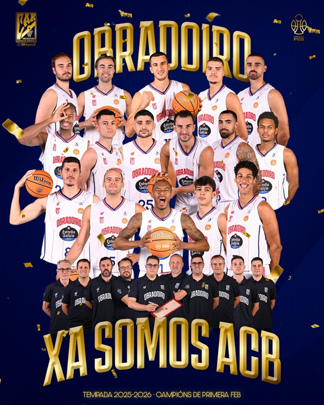 El Obradoiro logra el ascenso a la ACB; ya tenemos el cuadro de playoffs