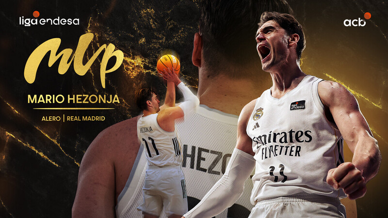 Hezonja, elegido MVP de la liga regular; Bozic, Montero, DeJulius y Luwawu-Cabarrot completaron el quinteto ideal