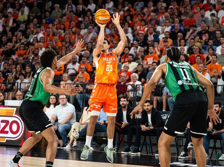 El Valencia Basket jugará en Badalona con un tranquilizador 2-0 a su favor