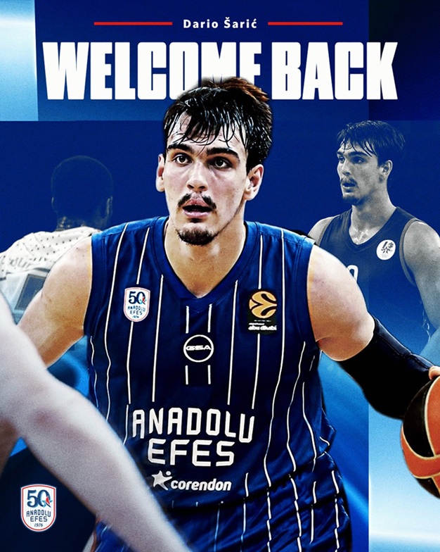 El Efes anuncia el fichaje de Saric y la renovación de Loyd; Simmons sigue en el Baskonia y el Zalgiris ficha a Saben Lee