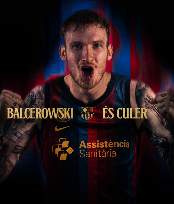 Balcerowski, anunciado por el Barça y Mo Gueye, por el Valencia Basket; hasta el 2028; Collin Malcolm y Walkup, dos traspasos que pueden llegar al Efes y el Dubai BC
