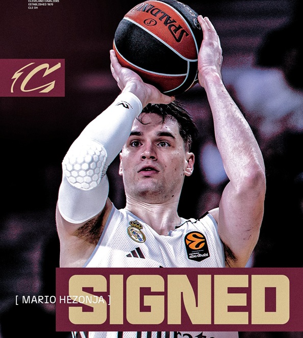 Los Cavaliers hacen oficial la firma de Hezonja y el Real Madrid simplemente comunica su salida