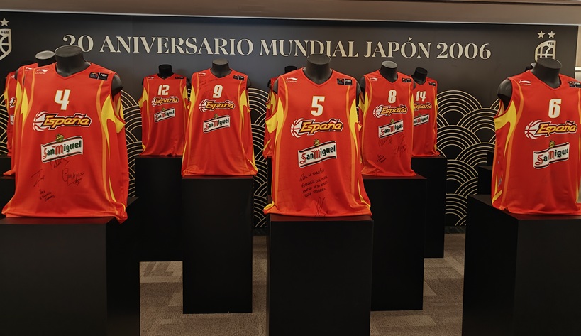Homenaje a la selección que fue oro en Saitama 2006 y abrió paso a la mejor época del baloncesto español