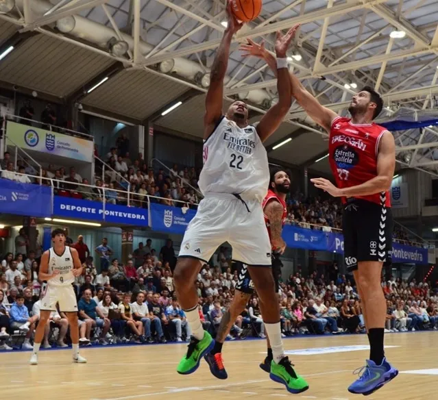 Amistosos: el Breogán pudo con el Real Madrid y el Obradoiro, con el Joventut