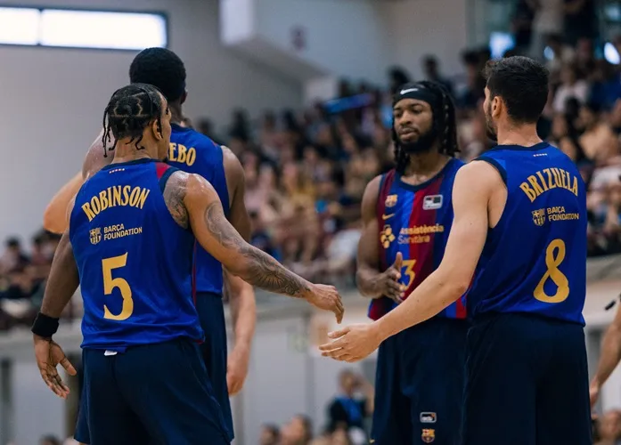 Primeros triunfos del Barça, Bilbao Basket y Joventut en pretemporada