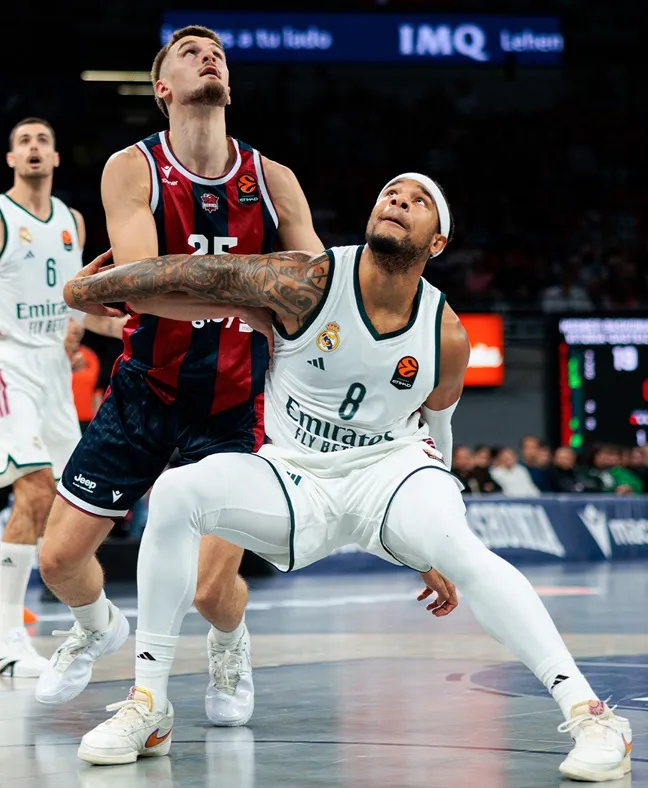 El Real Madrid ganó sin forzar la máquina en Vitoria (86-104)