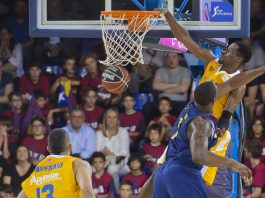 El Barça se estrella por quinto partido consecutivo ante un gran UCAM Murcia (94-97); el Andorra fue el menos malo