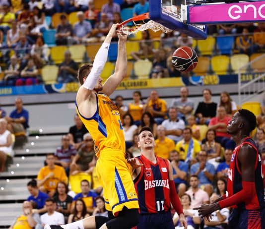 Buen triunfo en una gran segunda parte del ‘Granca’ contra el Baskonia; el Obradoiro derrota al Joventut