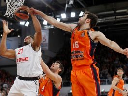 El Valencia Basket cae tras hundirse en los minutos finales; el Baskonia vence en Belgrado