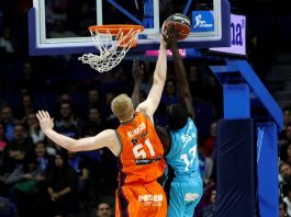 Estudiantes vence al Valencia Basket en un igualado partido; el Joventut cae tras ceder una ventaja de 19 puntos