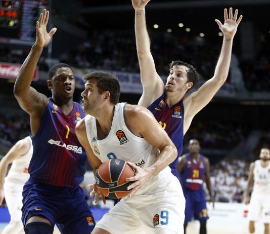 El Real Madrid deja herido de muerte en la Euroliga a un triste Barcelona (87-75); el Unicaja gana al Khimki