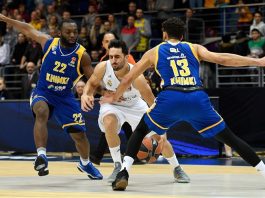 El Real Madrid vapulea al Khimki (78-95) y encadena ya 11 victorias
