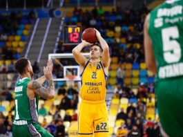 El Gran Canaria ganó al Darussafaka y jugará en cuartos de final contra el Lokomotiv Kuban