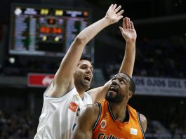 El Real Madrid fue superior tras el descanso y se impuso por 83-71 al Valencia Basket