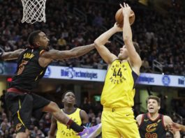 45 puntos de Lebron y los Cavaliers pasan tras el séptimo partido; 41 de Harden y 1-0 contra Utah Jazz