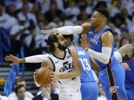 Los Rockets pasan ronda y Utah Jazz pierde tras remontarles 25 puntos en 8 minutos Oklahoma Thunder