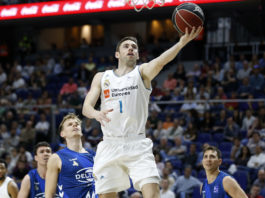 Tavares y Llull guían al Real Madrid a un cómodo triunfo (87-75); el Valencia Basket gana en Fuenlabrada (61-76)