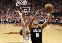 Los Rockets se ponen 3-2 contra los Warriors pero Chris Paul se lesiona