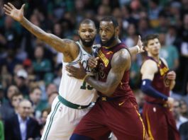 Los Celtics fueron ganando de paliza los 48 minutos a unos tristes Cavaliers