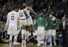 Los Celtics ponen el 2-0 en una gran segunda parte; los Suns elegirán al número uno del draft