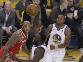 Los Warriors apabullan a los Rockets y se adelantan 2-1 en la final del Oeste