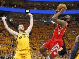 Rockets y Warriors ganan a domicilio y caminan a la final del Oeste (3-1)