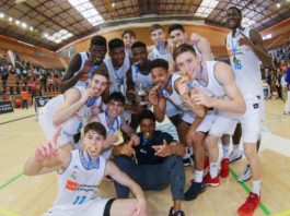 El Real Madrid se proclama campeón de España junior ante el Joventut (72-66)