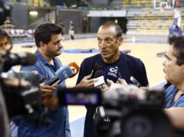 El Gran Canaria comienza a trabajar con Salva Maldonado «encantadísimo» con la plantilla