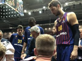 El Barça vence en Manresa con Seraphin ya en pista y el Unicaja, con 18 triples, en Fuenlabrada, donde debutó Lucas Nogueira