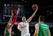 El Real Madrid arrolló al Baskonia en el tramo final (97-79)