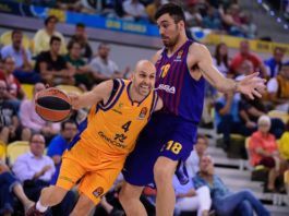 El Gran Canaria derrota por 87-86 a un irregular Barça y logra su primera victoria