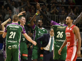 El Unicaja sigue a gran altura y tumbó a un peleón UCAM Murcia; el Andorra se impone en Fuenlabrada