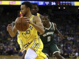 Los Bucks tumban a los Warriors y Curry se lesiona; los Celtics ganan en Phoenix tras remontar 22 puntos
